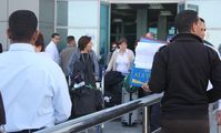 Tourists arrive in Hurghada