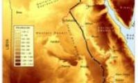 Area of the Desert Development Corridor plan for Egypt.