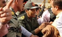 Egypt's Defence Minister Mohamed Hussein Tantawi