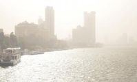 Heavy dust storm in Cairo in December 2009