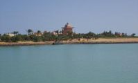 Resorts in Gouna have lakes and golf courses, along with access to the beach