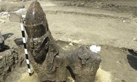 Egypt unearths 3,400-year-old granite statues