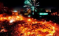 Cairo erupts in joy after Mubarak resigns