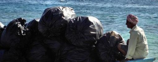 Red Sea rubbish disposed freely